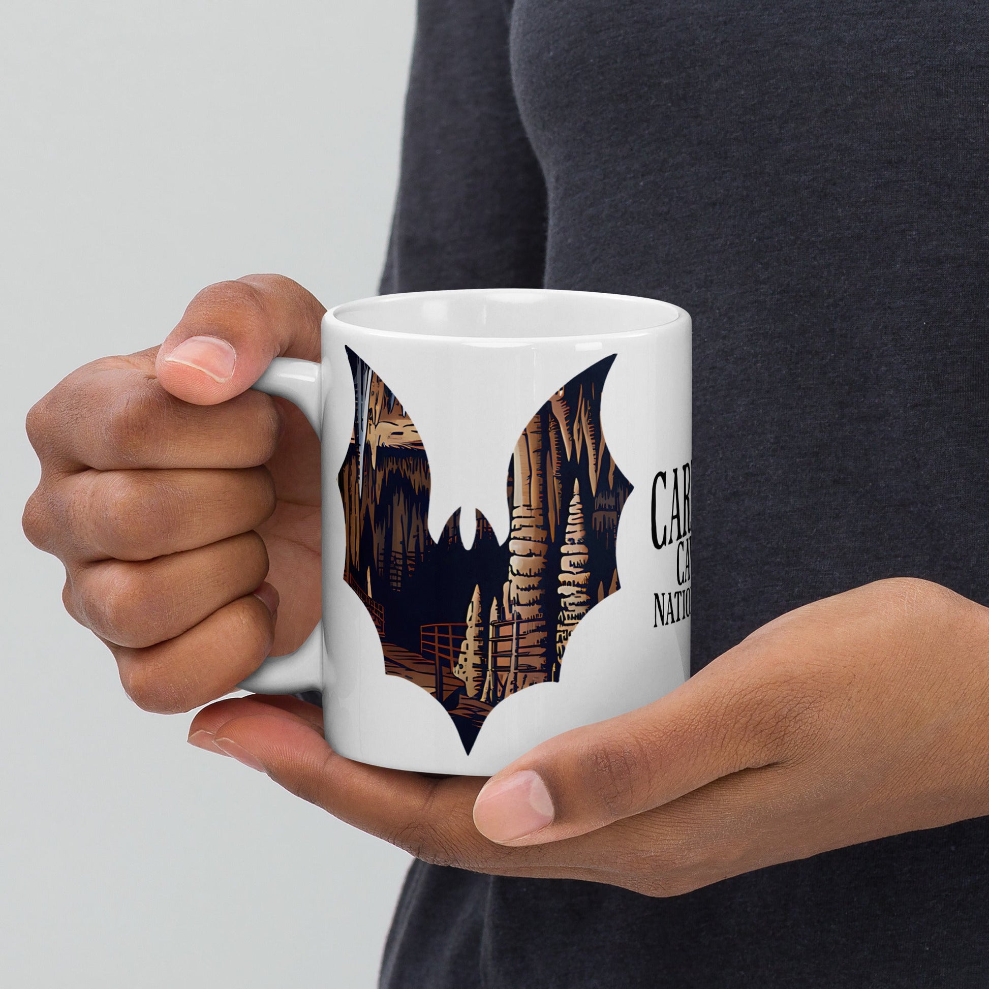 Carlsbad Caverns National Park Bat Mug Park Service Apparel
