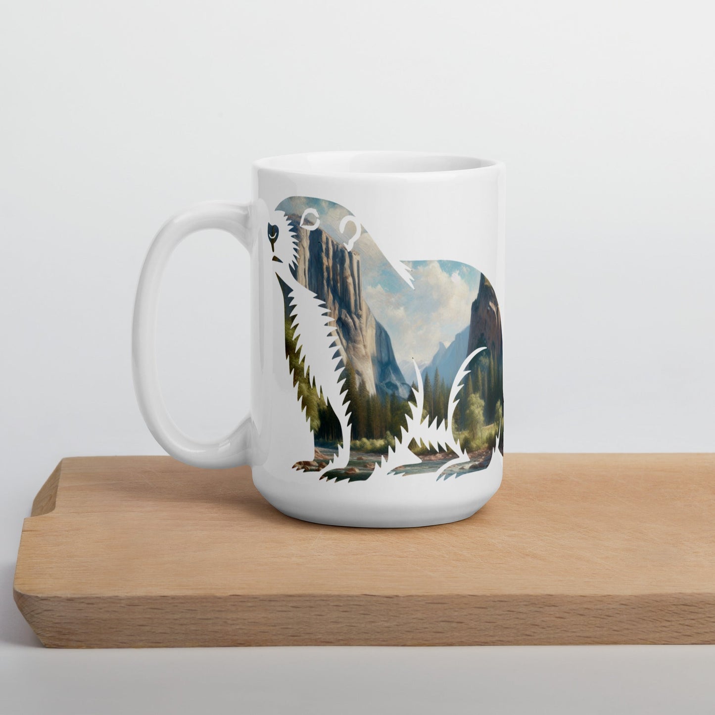 Yosemite Valley Marmot National Park Mug 11oz, 15oz, 20oz Park Service Apparel