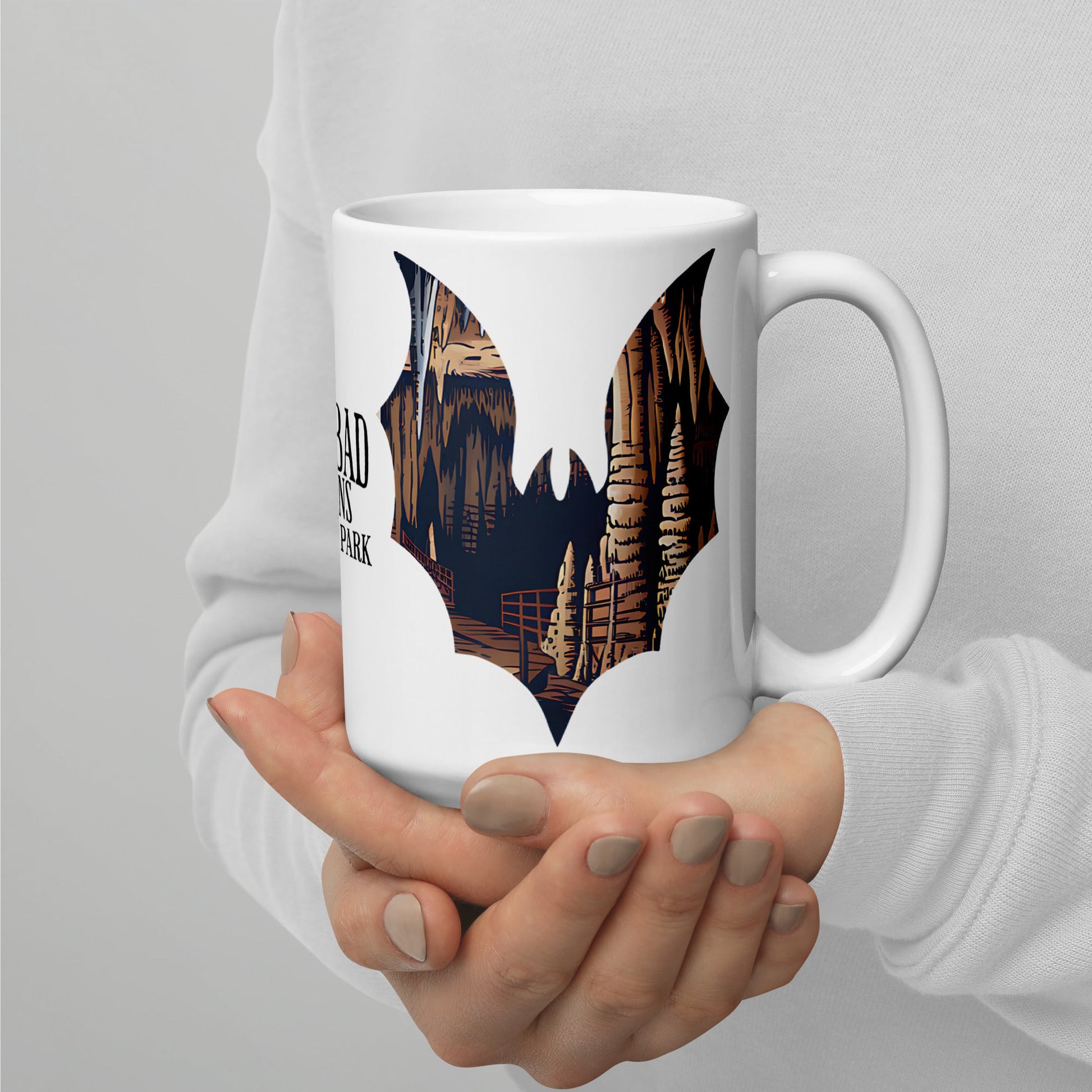 Carlsbad Caverns National Park Bat Mug Park Service Apparel