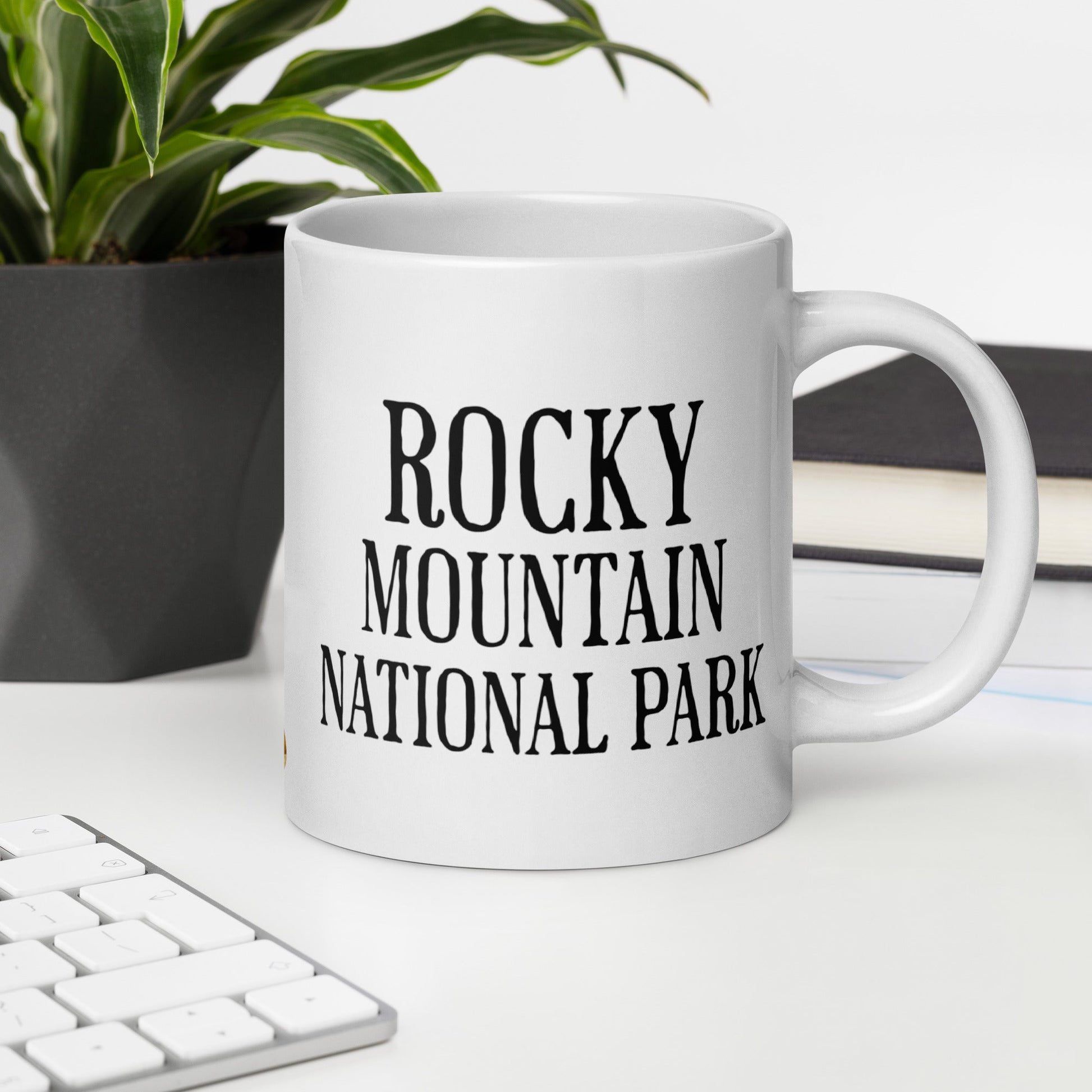Rocky Mountain National Park Marmot Mug 11oz, 15oz, and 20oz, Mega Mug Park Service Apparel