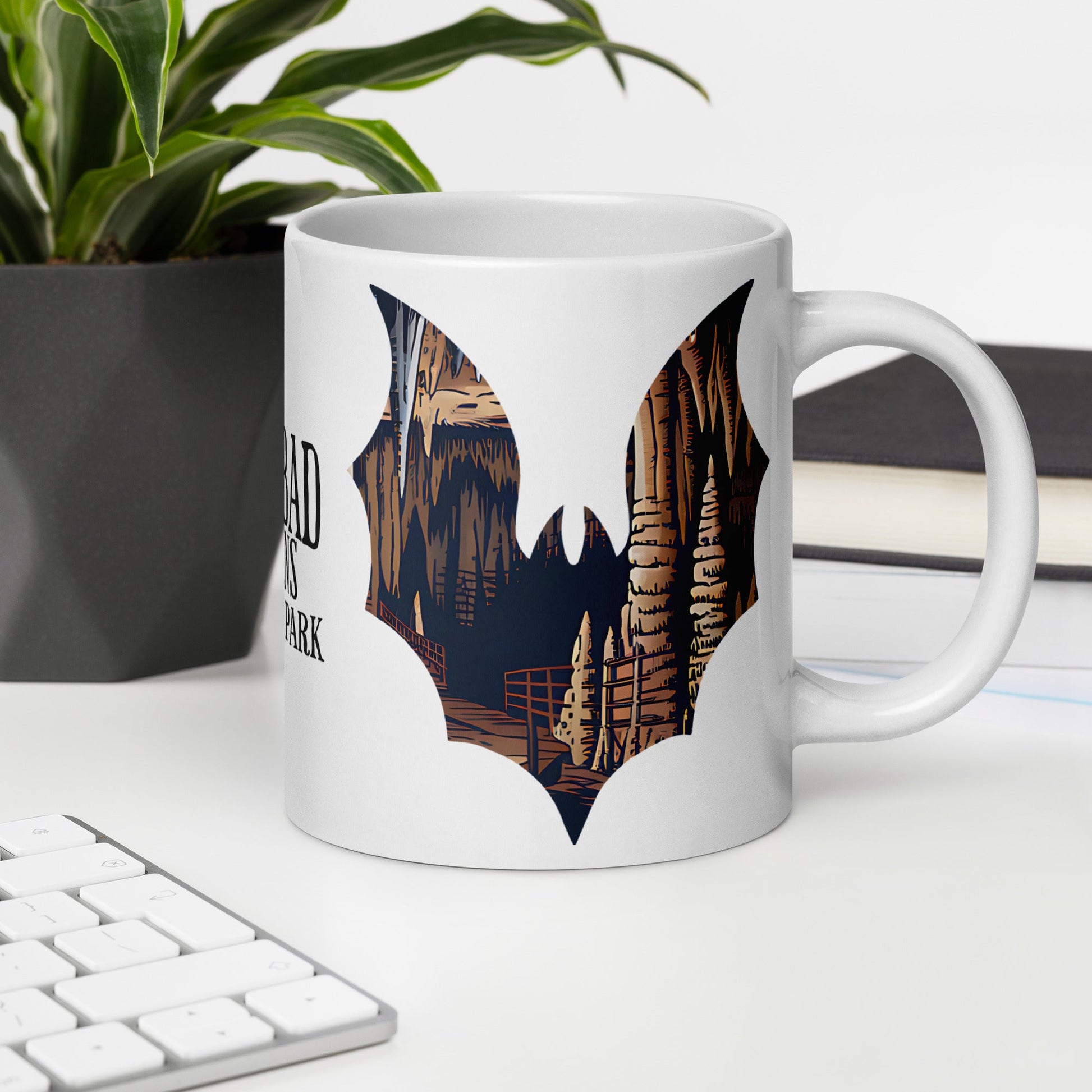 Carlsbad Caverns National Park Bat Mug Park Service Apparel