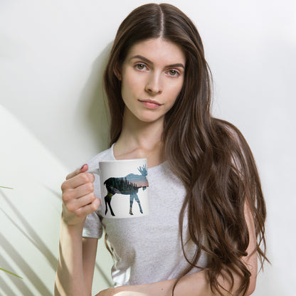 Isle Royale Moose National Park Mug 11oz, 15oz, 20oz Park Service Apparel